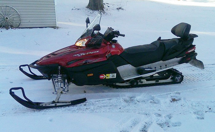 Donated Snow Mobile