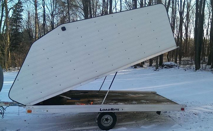 Donated Snow Mobile Trailer